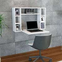 Omega Wall Desk, White