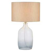 ombre glass table lamp