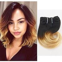 ombre hair extension body wave human hair 8 4pieceslot 1b27 hair weave ...