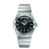 Omega Consellation Day-Date men\'s stainless steel bracelet watch