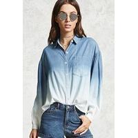 ombre dip dye shirt