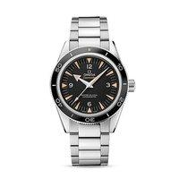 omega gents seamaster 300 master co axial 41mm black dial watch