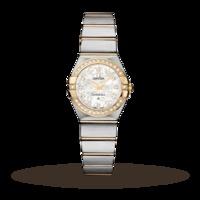 Omega Constellation Ladies 18ct Yellow Gold and Steel Watch