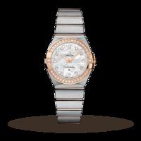 Omega Constellation Ladies Steel and Gold Watch