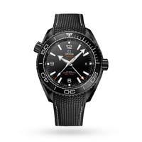 omega planet ocean deep black mens watch