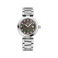 Omega De Ville Ladymatic Facelift black mother of pearl dial watch