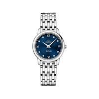omega de ville prestige ladies diamond set stainless steel watch