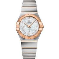 Omega Ladies Constellation Master Chronometre Two Tone Bracelet Watch 127.20.27.20.55.001