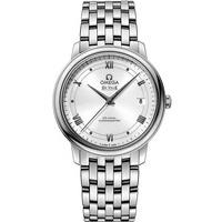 Omega Mens De Ville Prestige White Dial Bracelet Watch 424.10.37.20.04.001