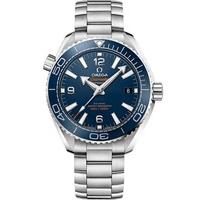 omega mens seamaster planet ocean ceramic blue dial bracelet watch 215 ...