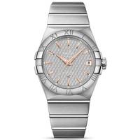 Omega Mens Constellation Co-Axial Watch 123.10.38.21.06.002