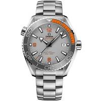 omega mens seamaster planet ocean orange bracelet watch 21590442199001