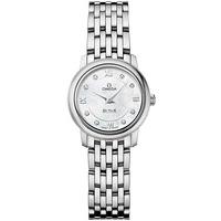 omega ladies deville prestige diamond bracelet watch 42410246055001