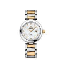 Omega Ladies De Ville Two Tone Ladymatic Omega Co-Axial 34 mm