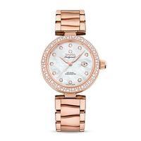 Omega Ladies Rose Gold De Ville Ladymatic Omega Co-Axial 34 mm