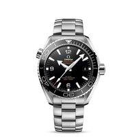 Omega Gents Seamaster Planet Ocean 43.5 Automatic Black Dial And Bezel Watch