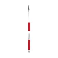 Online i-charm Flash Colors Stylus Pen red