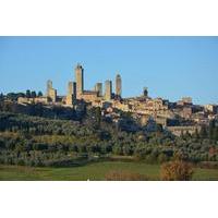 One Way Private Transfer: Florence to Rome with Visit to San Gimignano and Siena