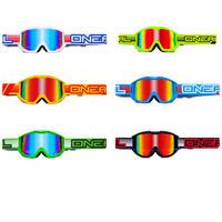 Oneal Blur B1 Flat Radium Motocross Goggles