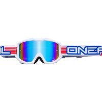 Oneal Blur B1 Flat Radium Motocross Goggles