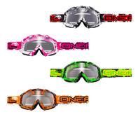 Oneal B-Flex Hendrix Clear Motocross Goggles