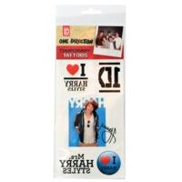 One Direction Harry Single Sheet Tattoo Pack