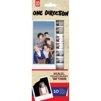 One Direction Nail One Faces Tattoo Pack