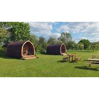 One Night Camping Pod Break for Two in Worcestershire