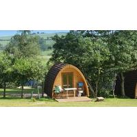One Night Camping Pod Break for Two in Cumbria