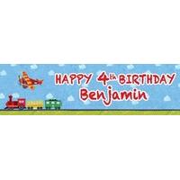 On the Go Personalised Party Banner