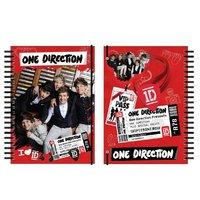 One Direction A4 Deluxe Spiral Notebook Stationery