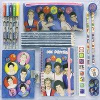 One Direction School Bag Pencil Stationary Set 1d Stationery Tour Case Xmas Gift