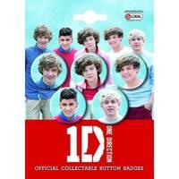 One Direction - Badge Set Band (in 2, 5 Cm)