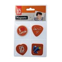 One Direction - Pack Of 4 Louis Magnets