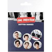 One Direction Band Badge Pack