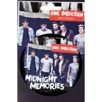 One Direction Midnight Memories Button Badge