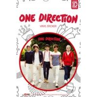 One Direction Walking Button Badge