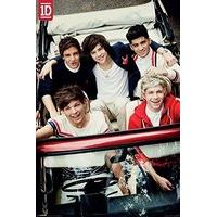 one direction car maxi poster multi colour