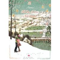 one i love personalised romantic christmas card