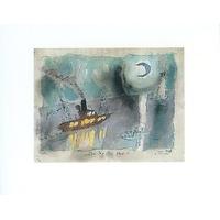 Once in a blue moon By Lyonel Feininger