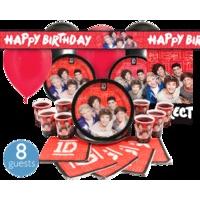 One Direction Ultimate Party Kit 8 Guests