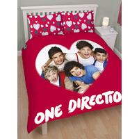 One Direction Loveable Reversible Double Duvet Cover and Pillowcase Set