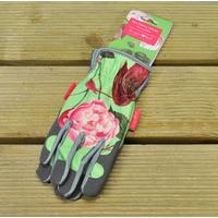 one size fits almost all rosa chinensis gardening gloves by burgon bal ...