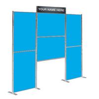 Onboard Pole and Panels W 1800mm x H 1800mm Display Systems W 1800mm x H 1800mm Light Blue