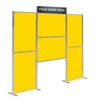 Onboard Pole and Panels W 1800mm x H 1800mm Display Systems W 1800mm x H 1800mm Yellow