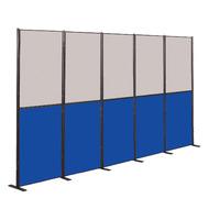 Onboard Pole and Panels W 1800mm x H 3000mm Display Systems W 1800mm x H 3000mm Blue and Grey