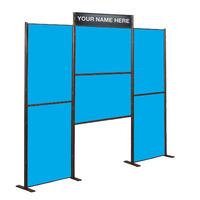 Onboard Pole and Panels W 2100mm x H 2000mm Display Systems W 2100mm x H 2000mm Light Blue