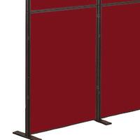 Onboard Pole and Extra Panel Display Systems W 600mm x H 900mm Burgundy