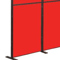 Onboard Pole and Extra Panel Display Systems W 600mm x H 900mm Alfa Red