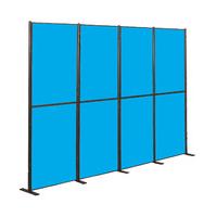 Onboard Pole and Panels W 2400mm x H 1800mm Display Systems W 2400mm x H 1800mm Light Blue